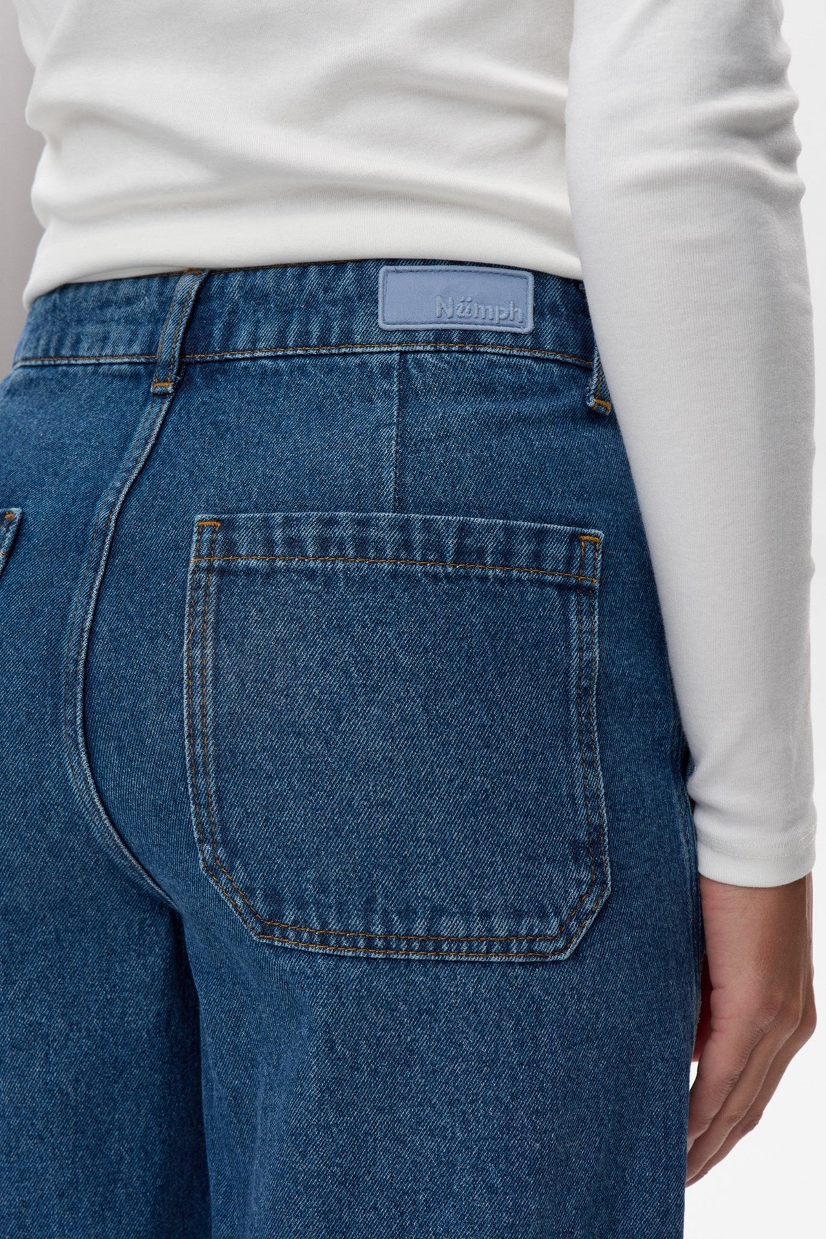 NUCUBA GIGI JEANS - Classic Blue Denim
