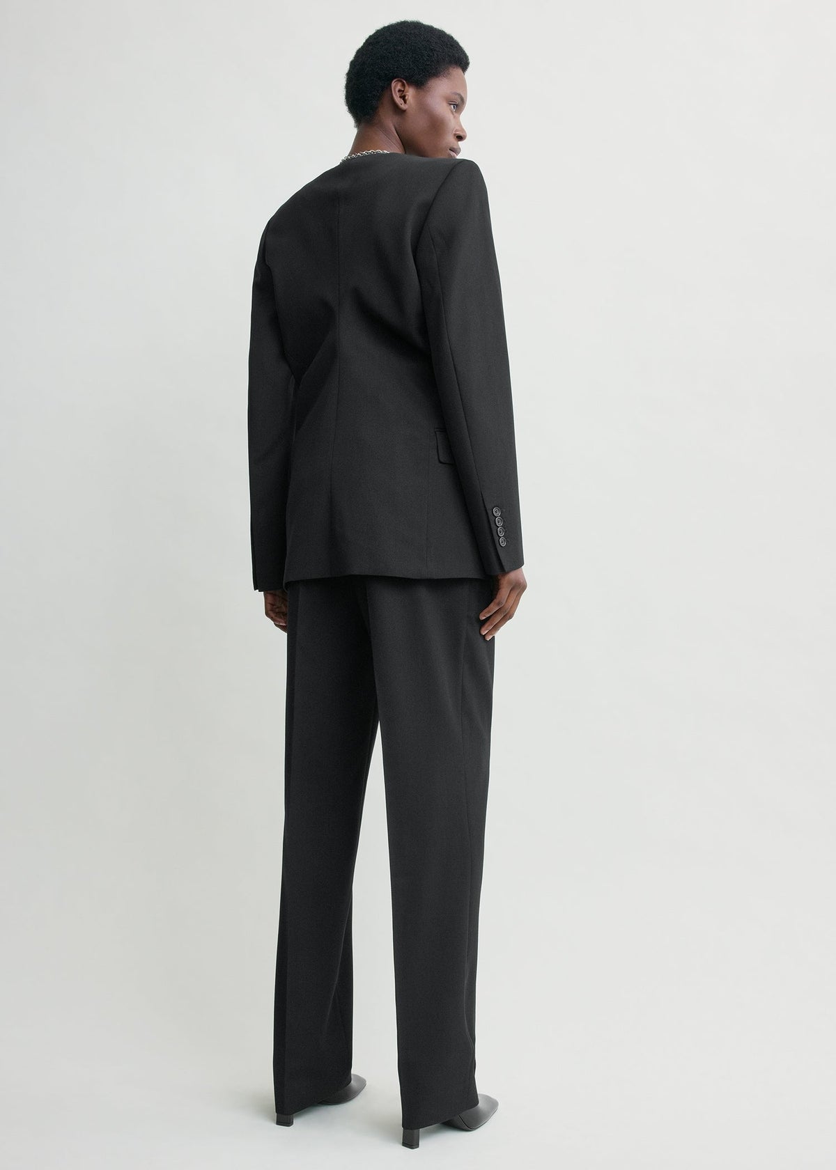 Slouch blazer black