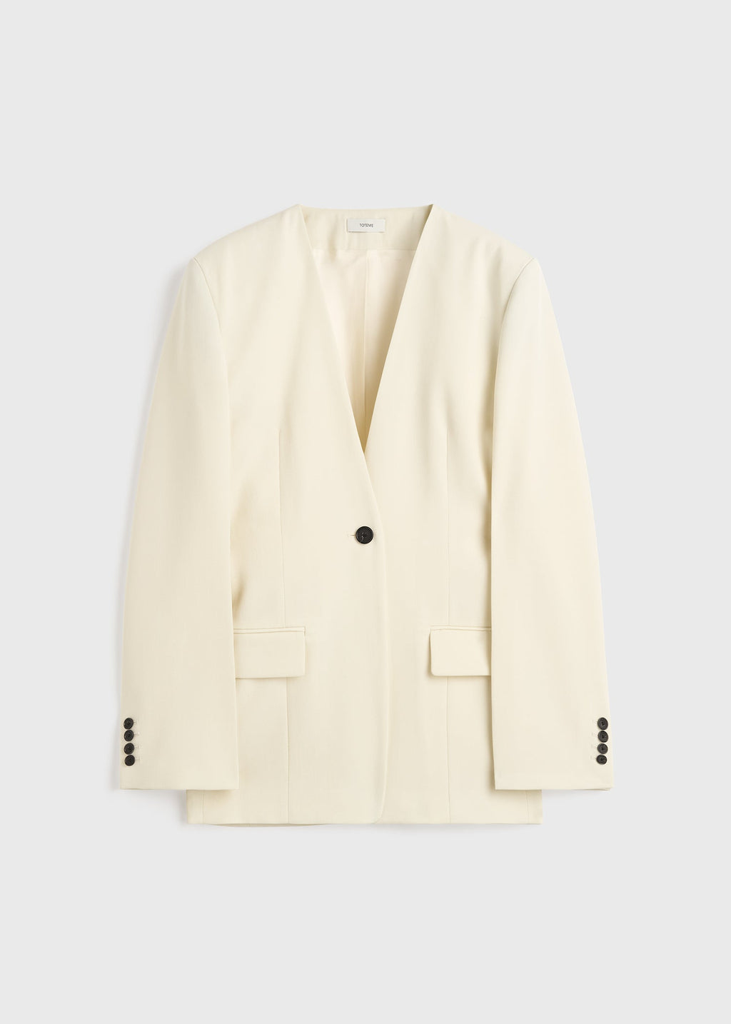 Slouch blazer off-white