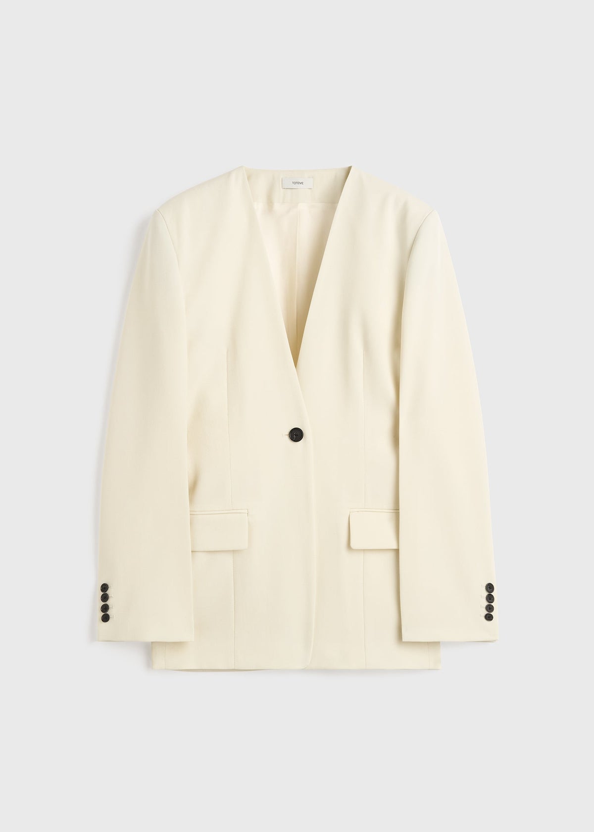 Slouch blazer off-white